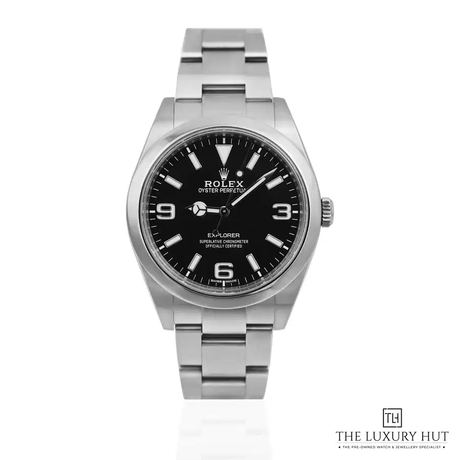 Rolex Explorer 39mm Steel Black MK II Dial 214270