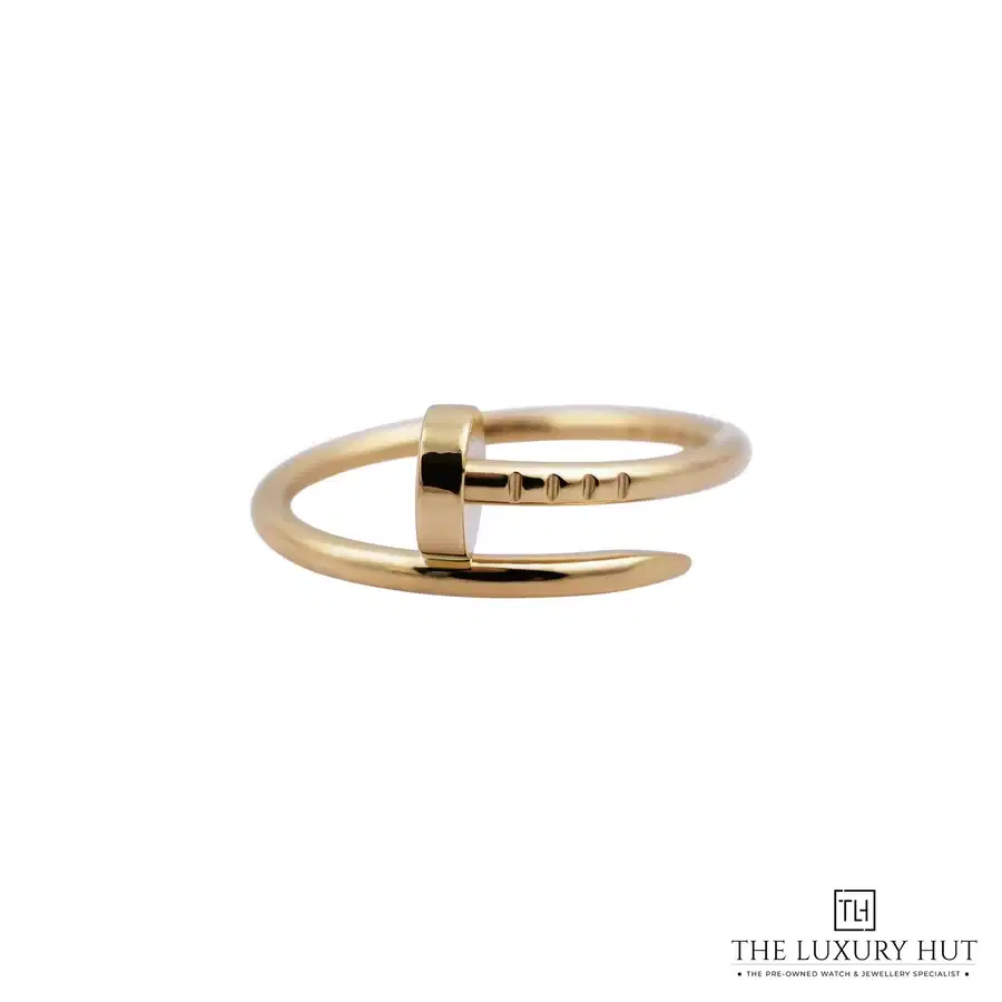 Cartier 18ct Yellow Gold Small Juste Un Clou Ring Size 51