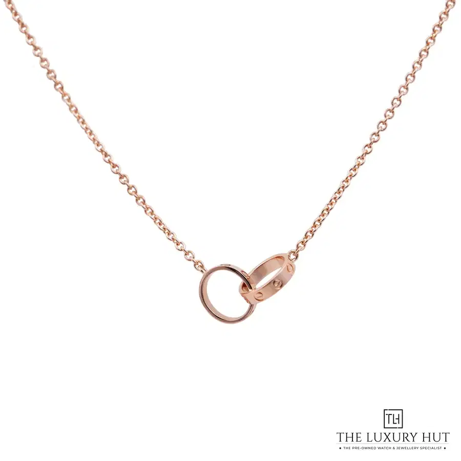 Cartier 18ct Rose Gold Love Necklace B7212300