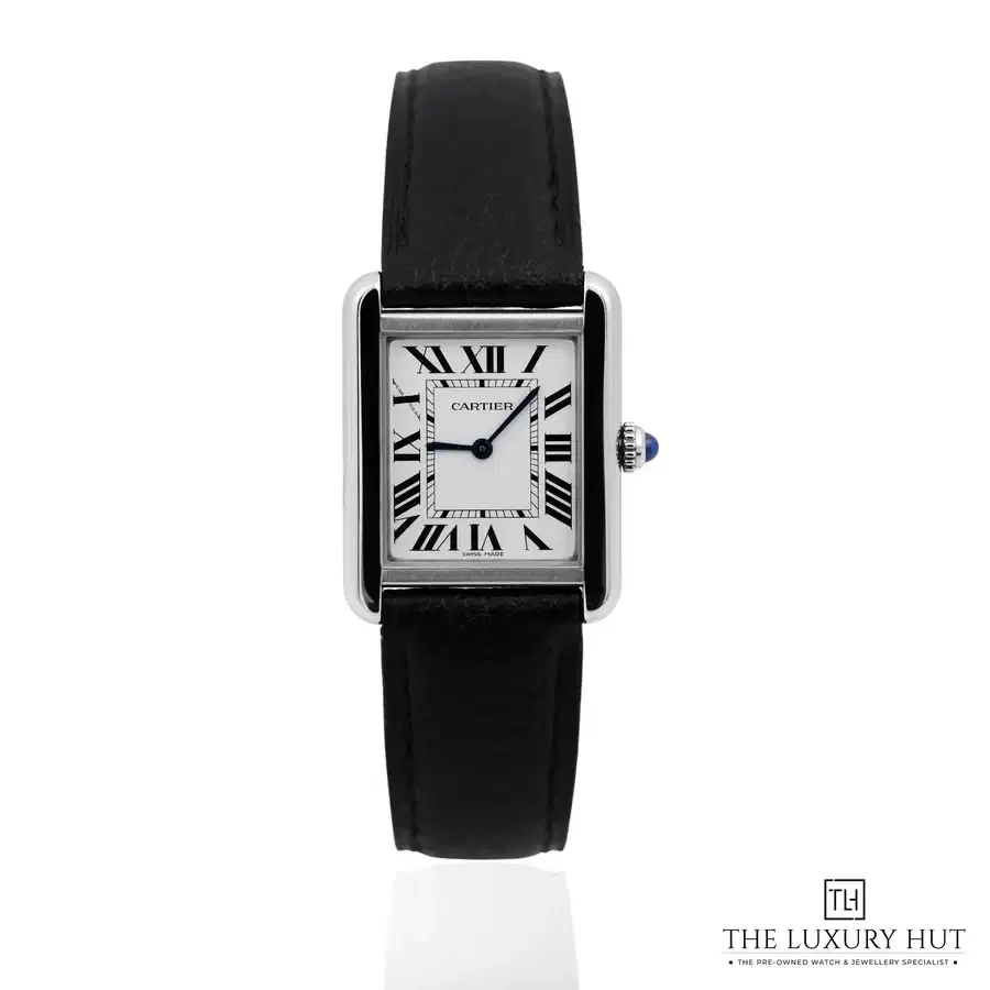 Cartier Tank Solo Small Silver Roman WSTA0030