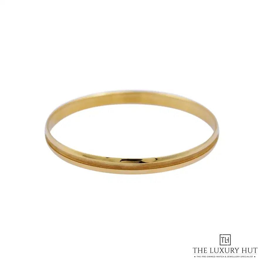 Tiffany Co 18ct Yellow Gold Bangle
