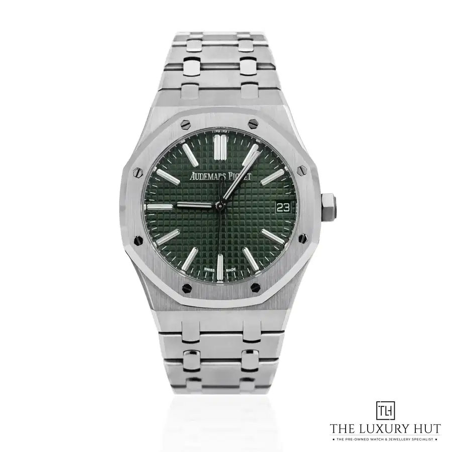 Audemars Piguet Royal Oak 41mm Khaki Green Grande Tapisserie Watch