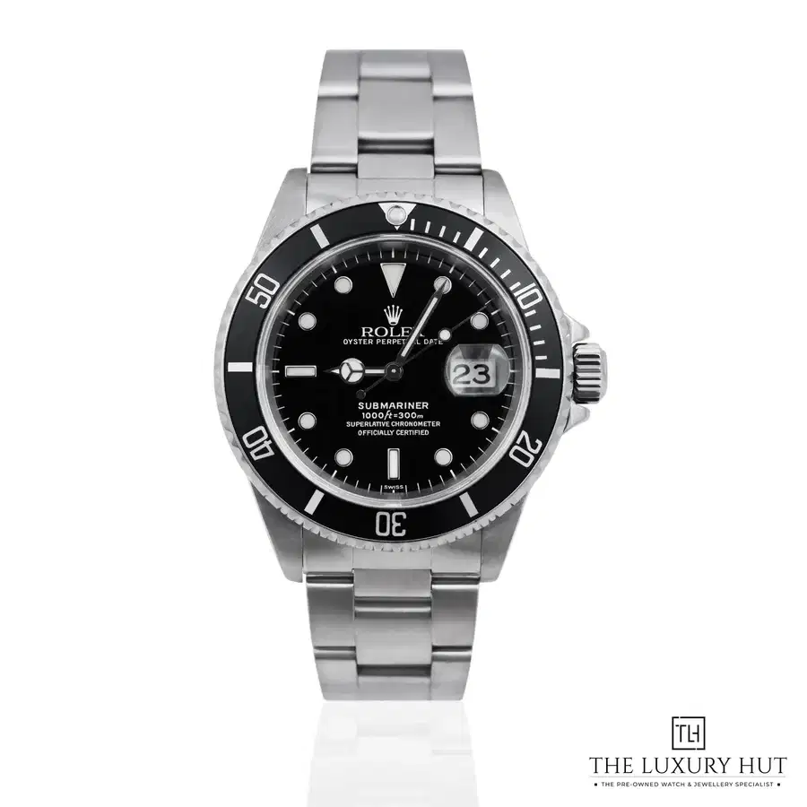 Rolex Submariner Date Steel 40mm Black 16610