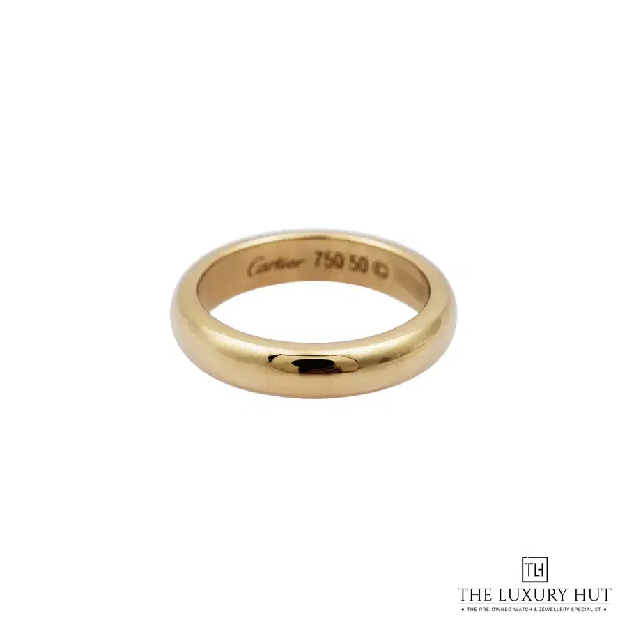 Cartier Yellow Gold Small Love Wedding Band Size 50