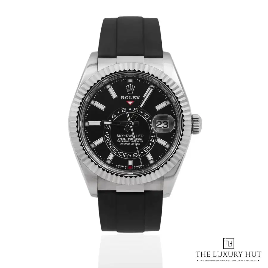 Rolex Sky Dweller 42mm White Gold Black 336239
