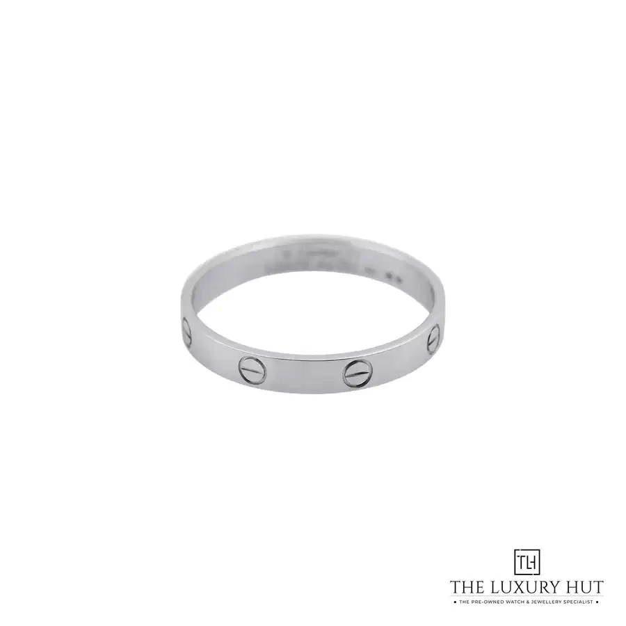 Cartier White Gold Love Small Wedding band