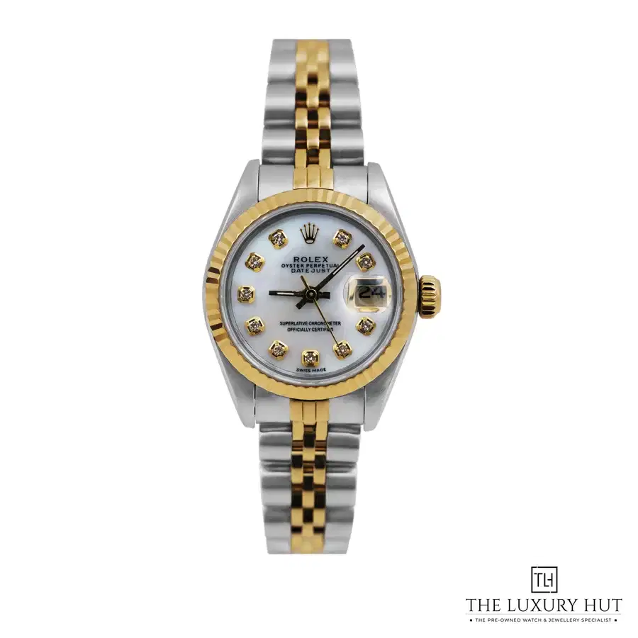 Rolex Lady Datejust Steel Yellow Gold 26mm MOP Diamond 69173
