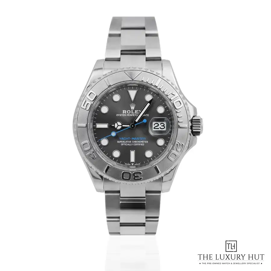 Rolex Yacht Master Steel Platinum Slate Dial 126622