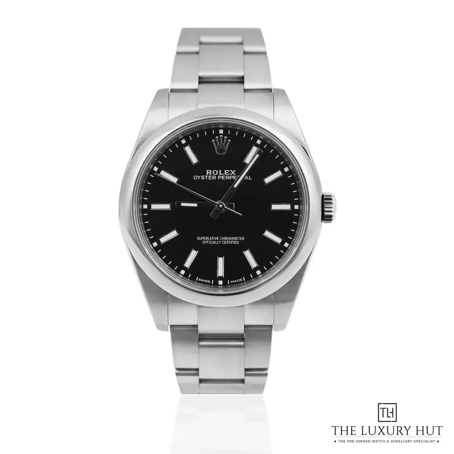 Rolex Oyster Perpetual Steel Black 114300
