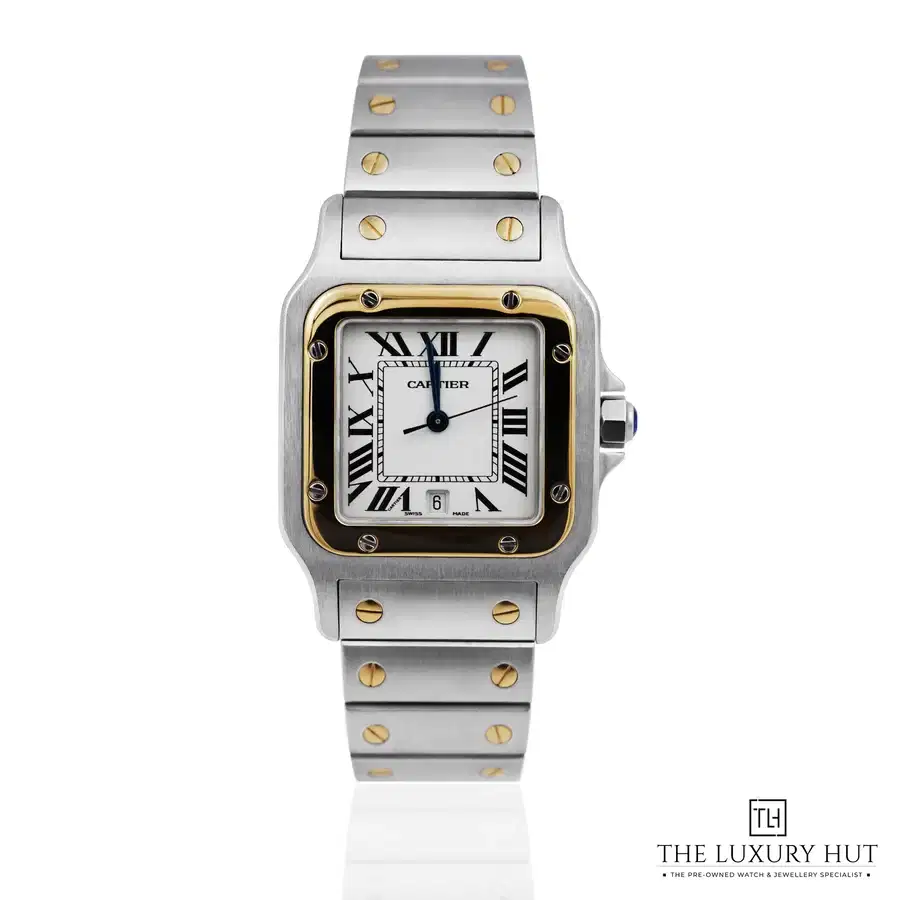 Cartier Santos Galb e Medium White 1566
