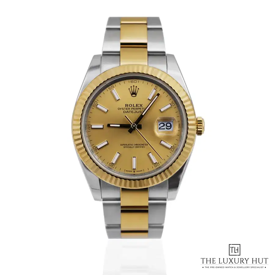 Rolex Datejust 41mm Steel Gold Champagne 126333