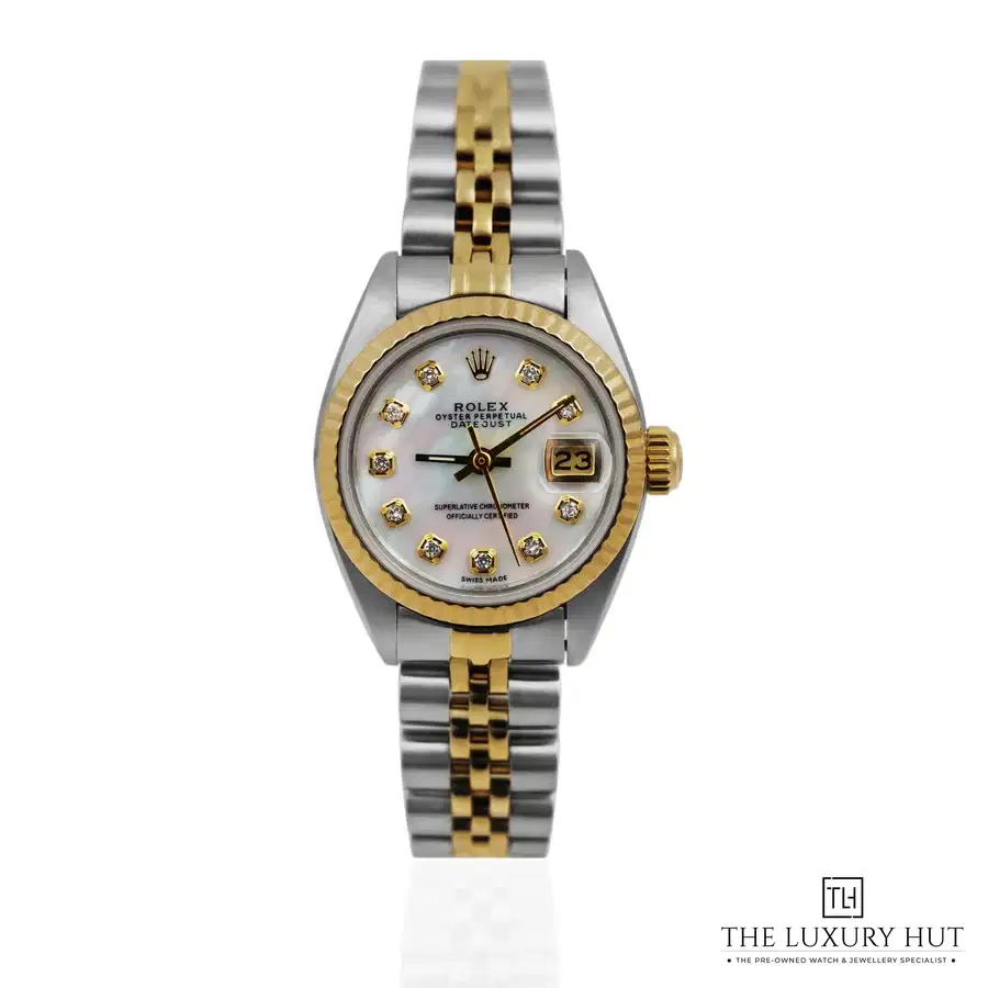 Rolex Lady Datejust 26 Champagne Diamond Dial 69173