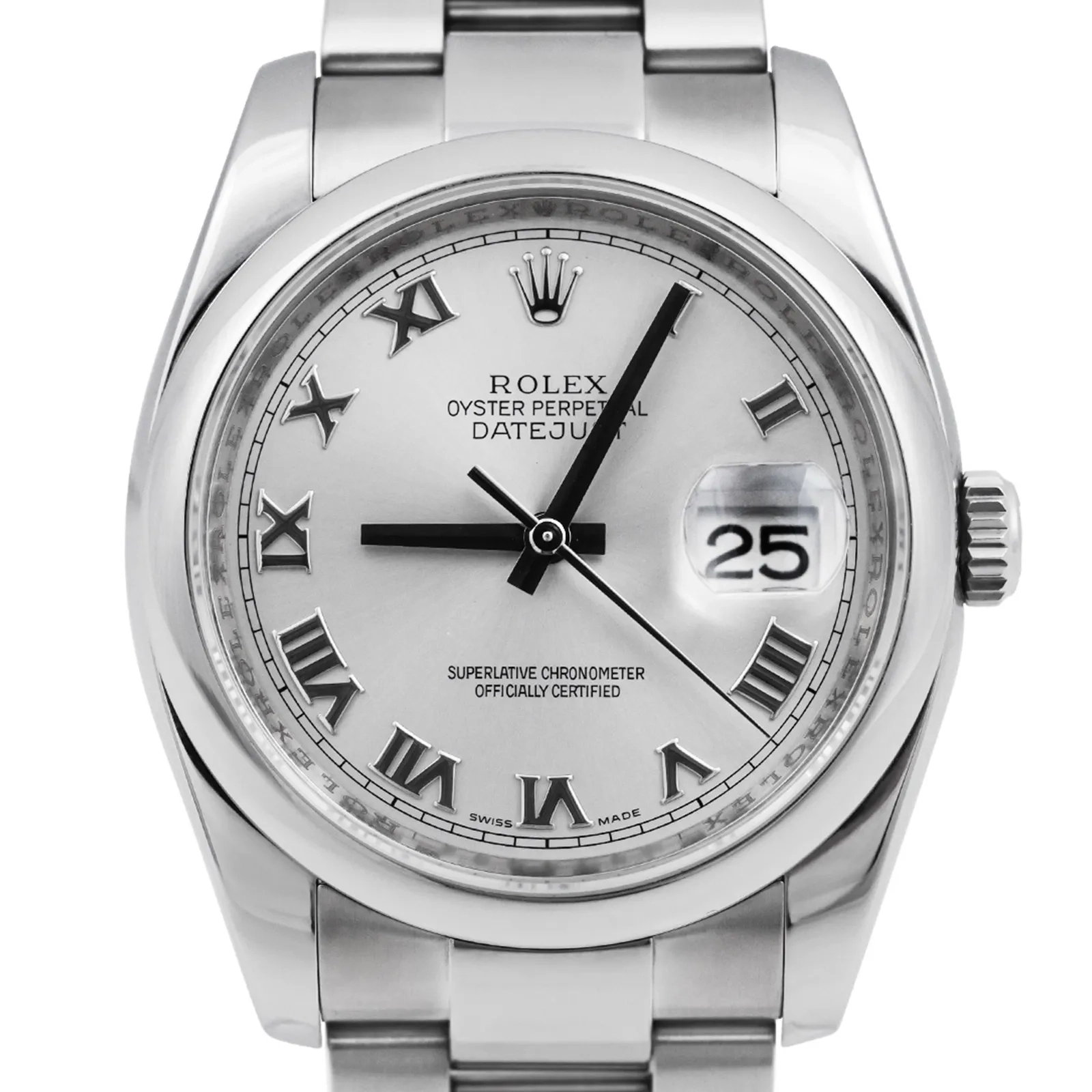 2026 09 34ff180a 2540 4f8c b89c 1ca2c469bff8Rolex Datejust 36 Stainless Steel Silver Roman 53307 crr jpg webp