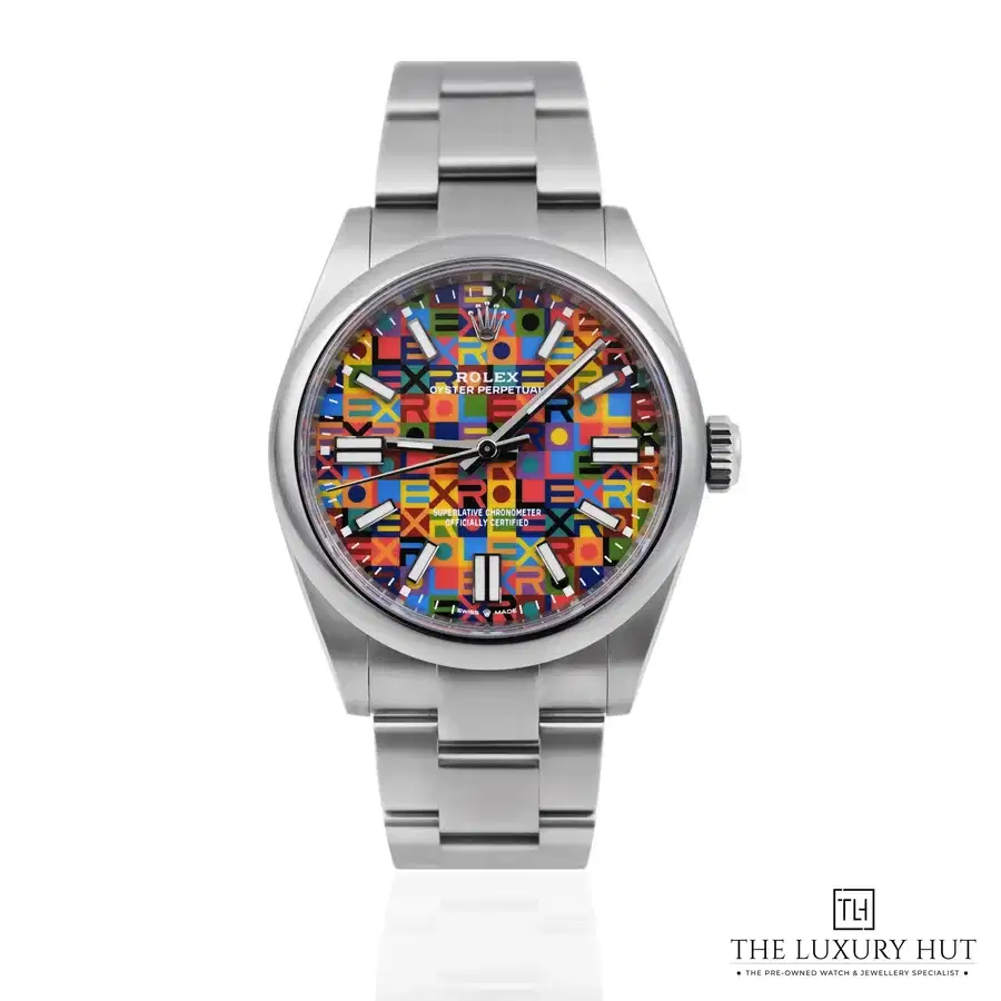Rolex Oyster Perpetual 41 Multicoloured Jubilee Motif 134300