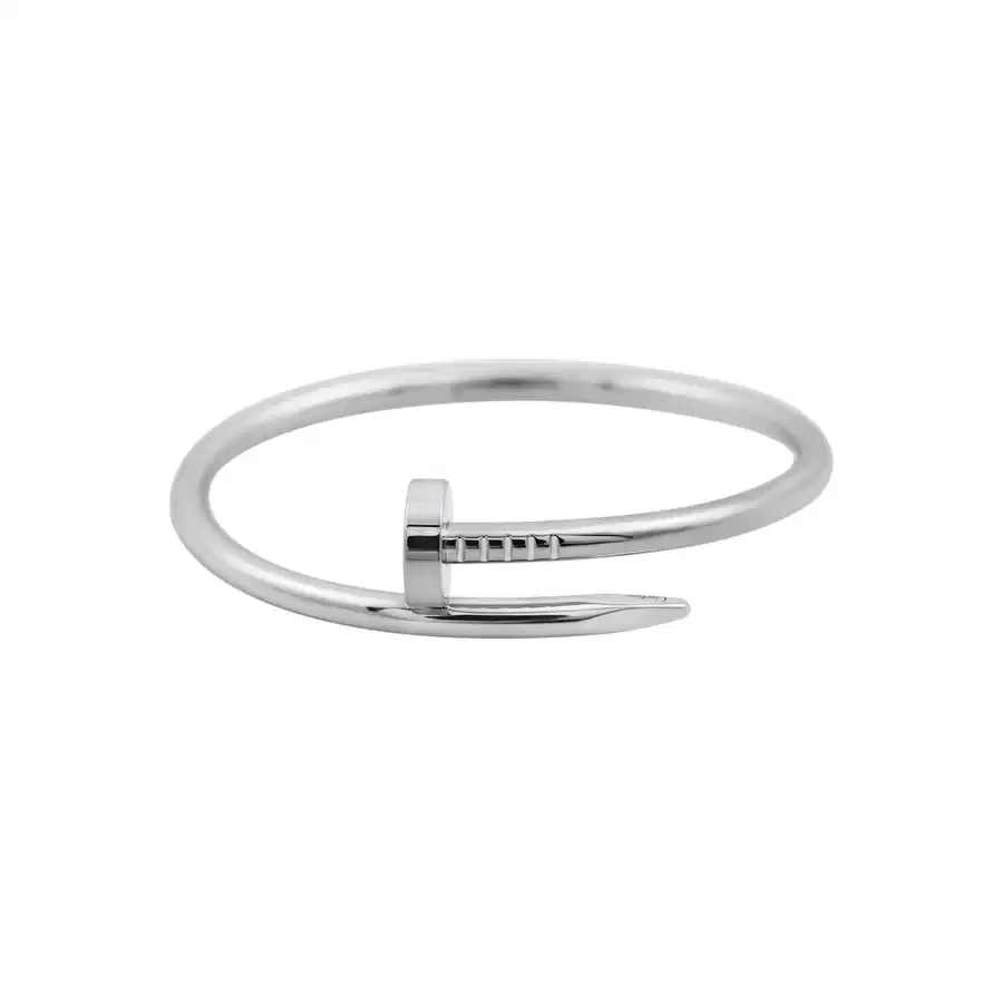 Cartier Classic Juste Un Clou White Gold Bangle