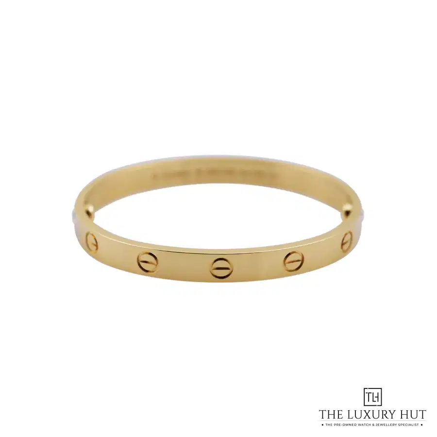 Cartier 18ct Yellow Gold LOVE Bangle Classic 53302 a