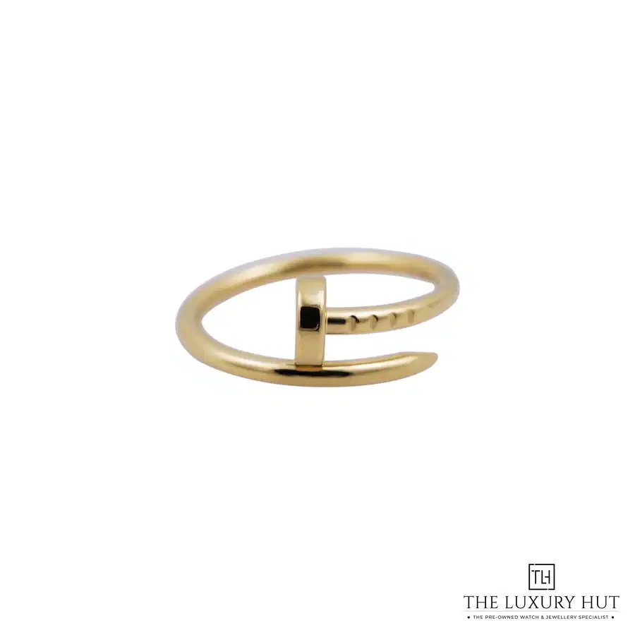 Cartier Small Yellow Gold Juste Un Clou Ring Size 48
