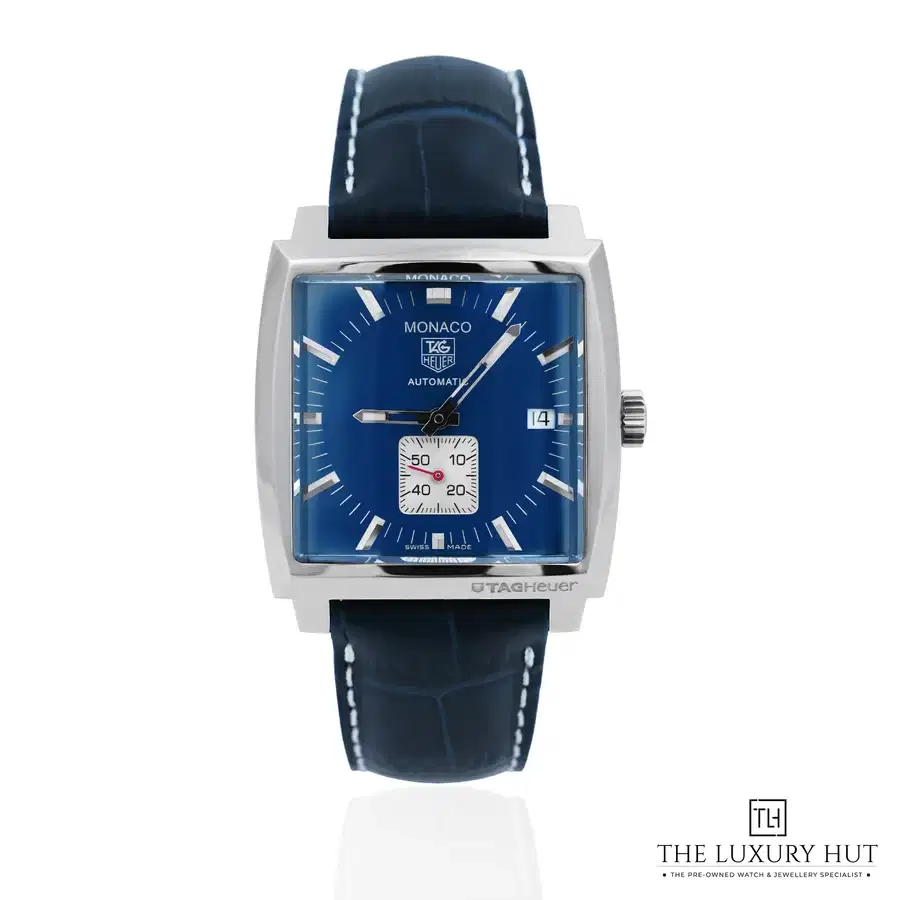 TAG Heuer Monaco Steel 37mm Blue Dial WW2111