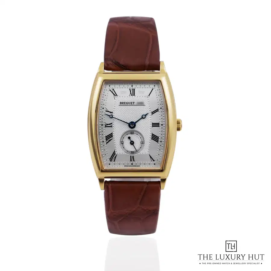 Breguet Heritage Gold Silver Guilloche Dial 3670