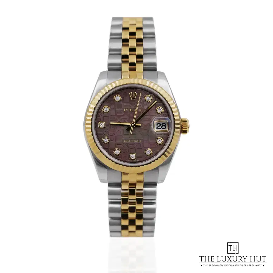 Rolex Lady Datejust 31mm Black MOP Diamonds 178273
