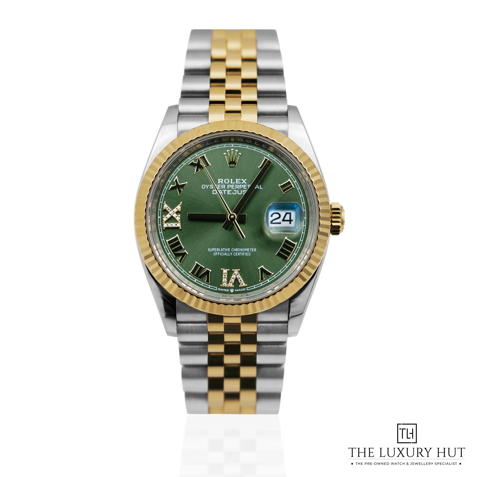 2026 10 091bf9a4 7b28 4f70 b4fa a63ba3a676f0Rolex Datejust 36 Olive Green Roman Diamond Dial LB1068 a jpg webp