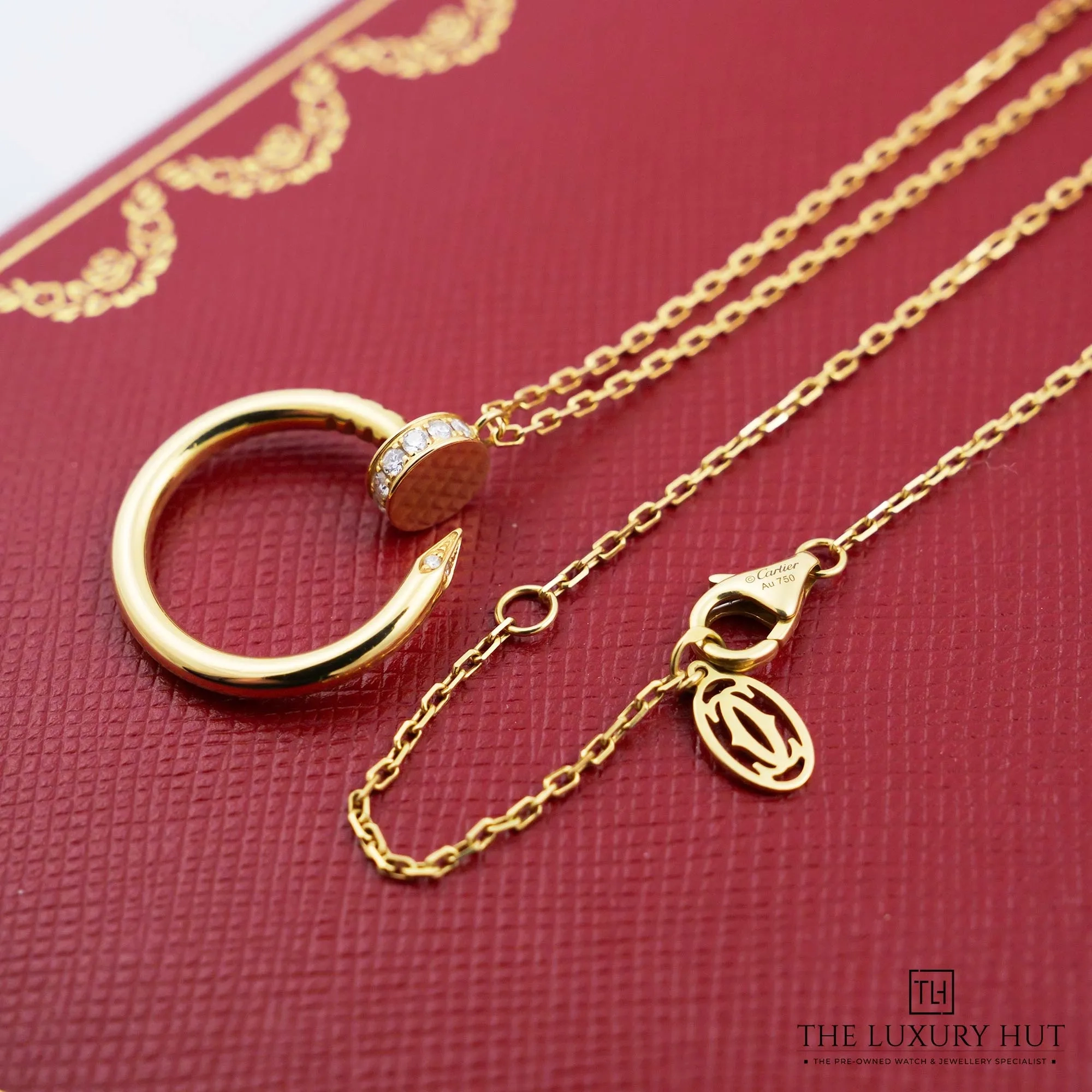 2026 10 0a6b77c8 4fa9 4595 af2d c641558bd94fCartier Yellow Gold Juste Un Clou Diamond Pendant 53569 c jpg webp