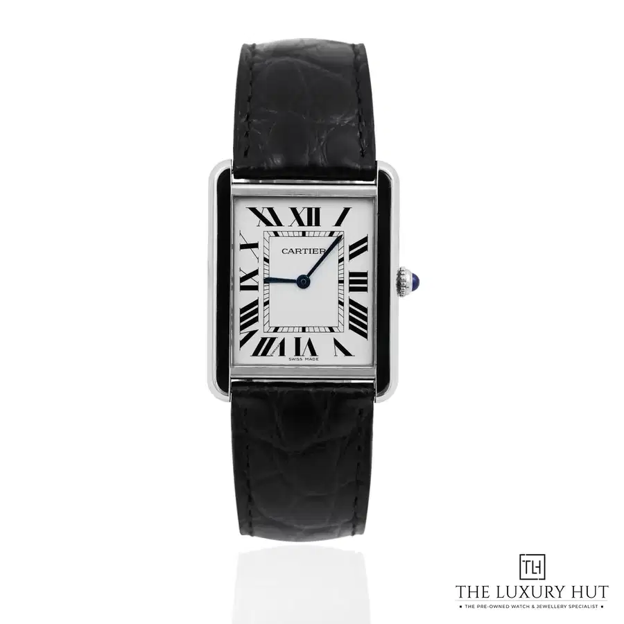 Cartier Tank Solo Steel Silver Roman W5200003