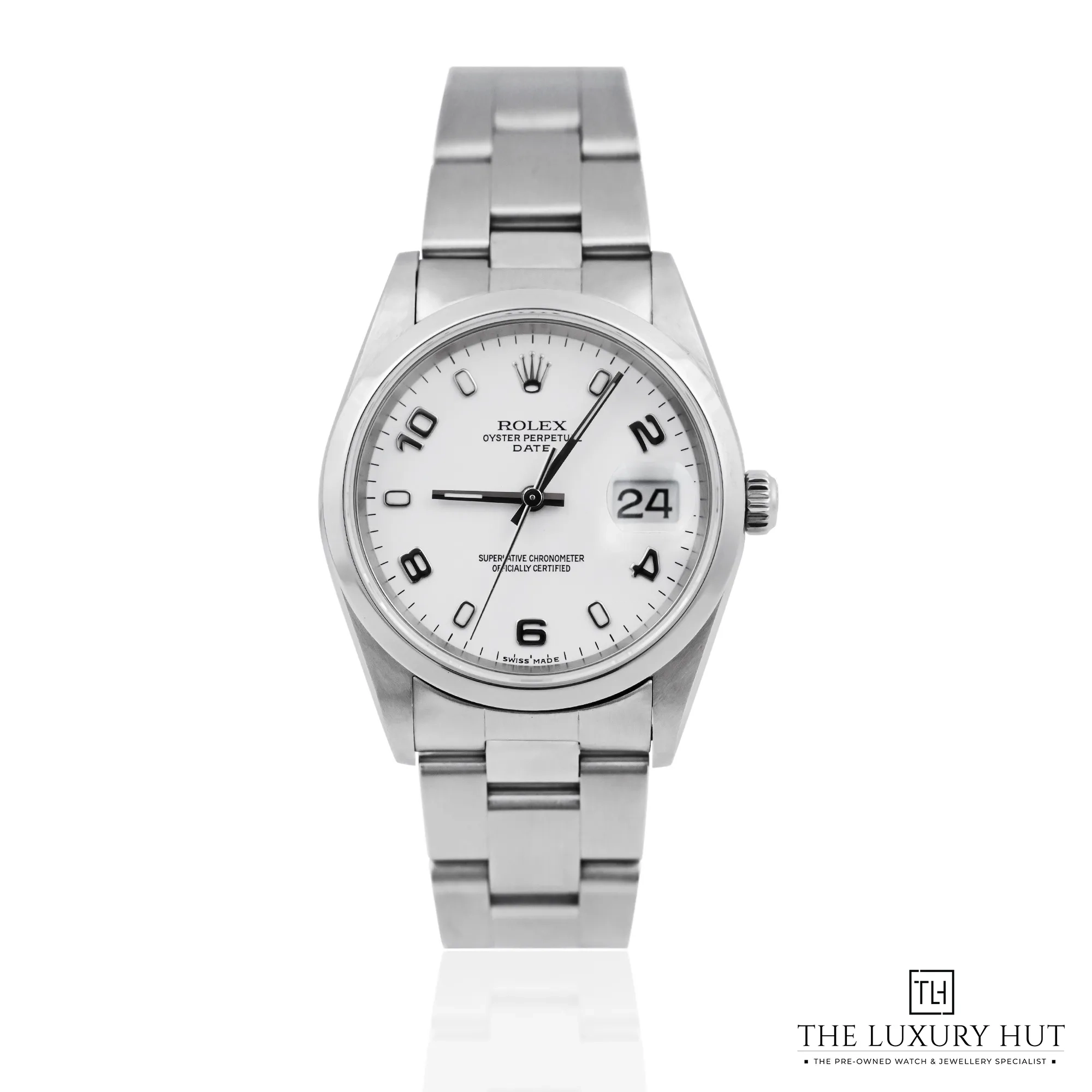 2026 10 24db6611 4e8d 4453 a702 849ae9a6e9dbRolex Oyster Perpetual Date Steel 34mm White Dial LB1007 a jpg webp