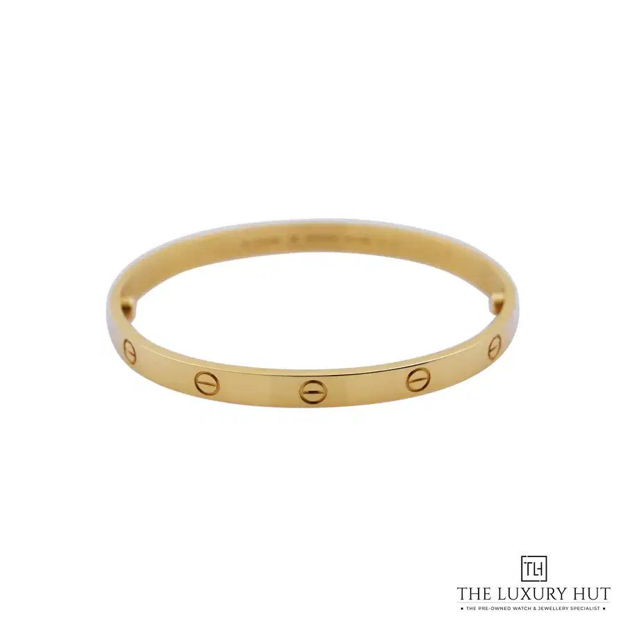 Cartier 18ct Yellow Gold Bangle Classic Size 20