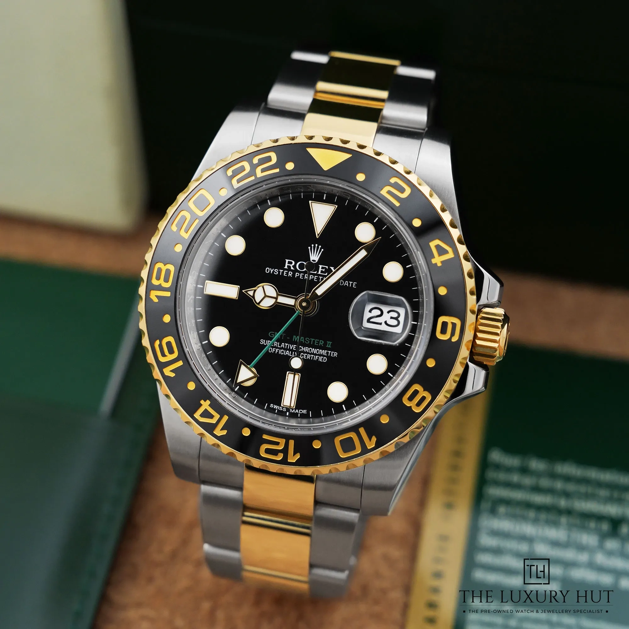2026 10 33515b03 3a4e 4f04 aa4e 349d4fb08efdRolex GMT Master II Steel Yellow Gold Black Dial 53477 b jpg webp