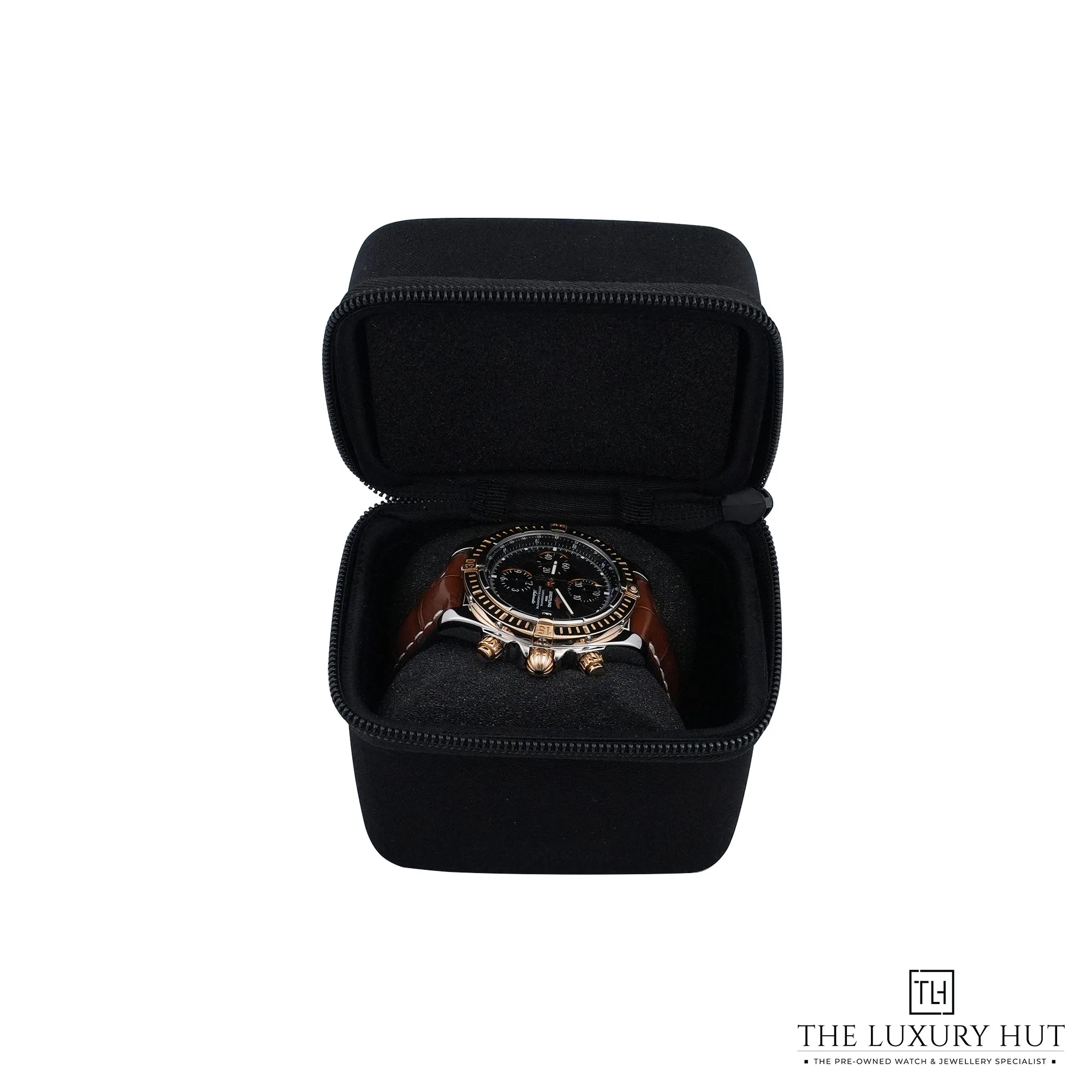 2026 10 3e88807b c2cd 488c 90b6 165a2d792b8bBreitling Chronomat Evolution Steel Rose Gold Black Dial 53495 f jpg webp