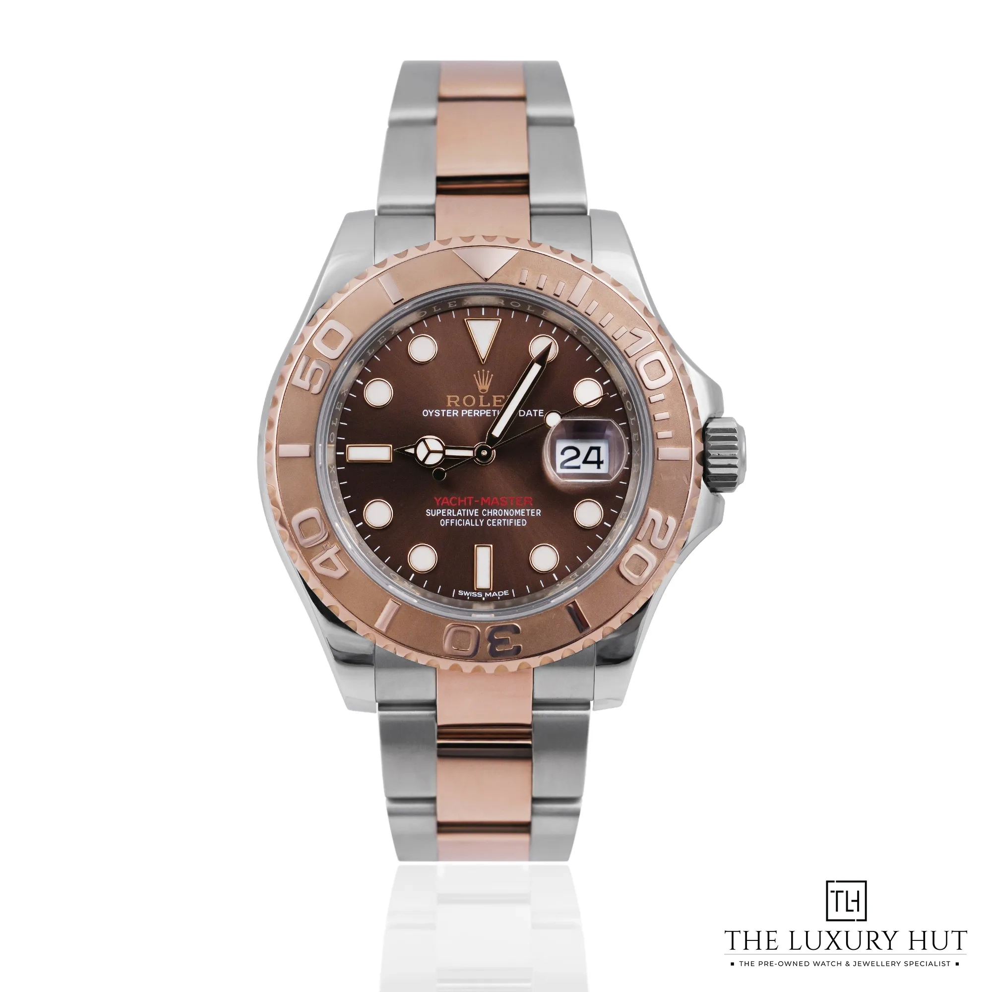 2026 10 5235dcd2 d42f 445b b596 2bdbccb24b5aRolex Yacht Master Steel Everose Gold Chocolate Brown Dial 53460 a jpg webp