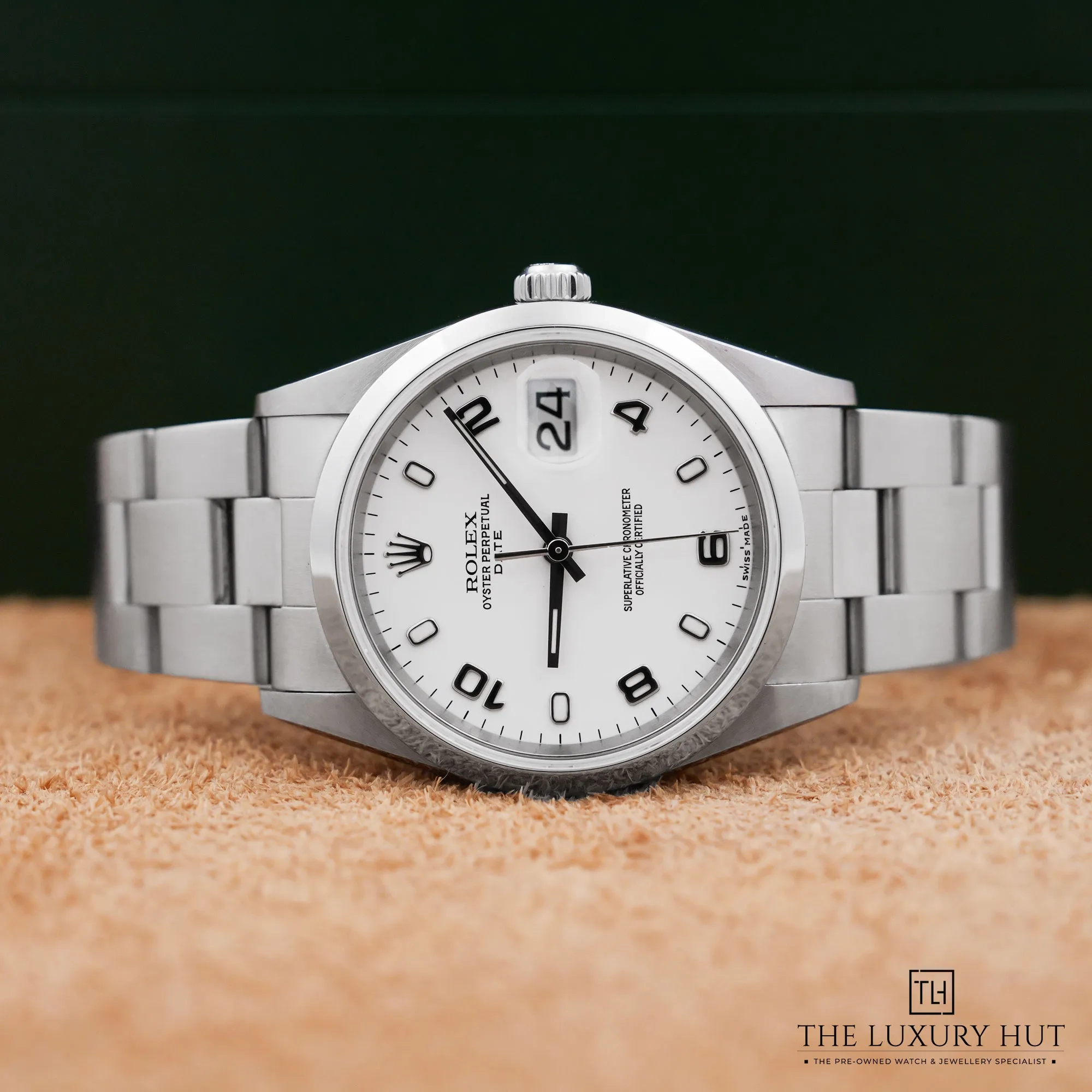 2026 10 652d4cc5 5998 4409 9423 9a0302108fa3Rolex Oyster Perpetual Date Steel 34mm White Dial LB1007 c jpg webp
