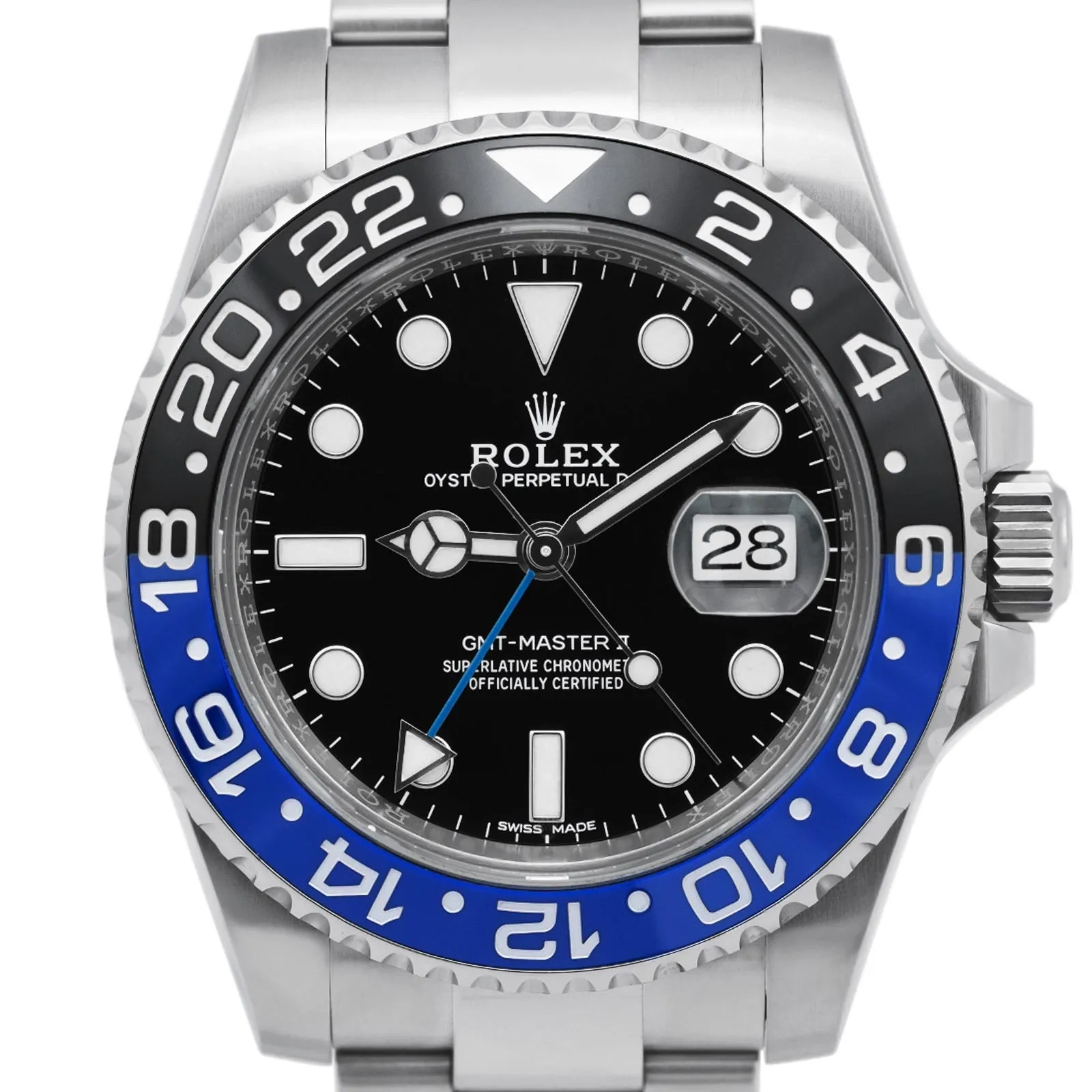 2026 10 70aa2304 e128 4606 ba7e 37ea4b185c37Rolex GMT Master II Batman 40mm Black Dial 53493 cr jpg webp