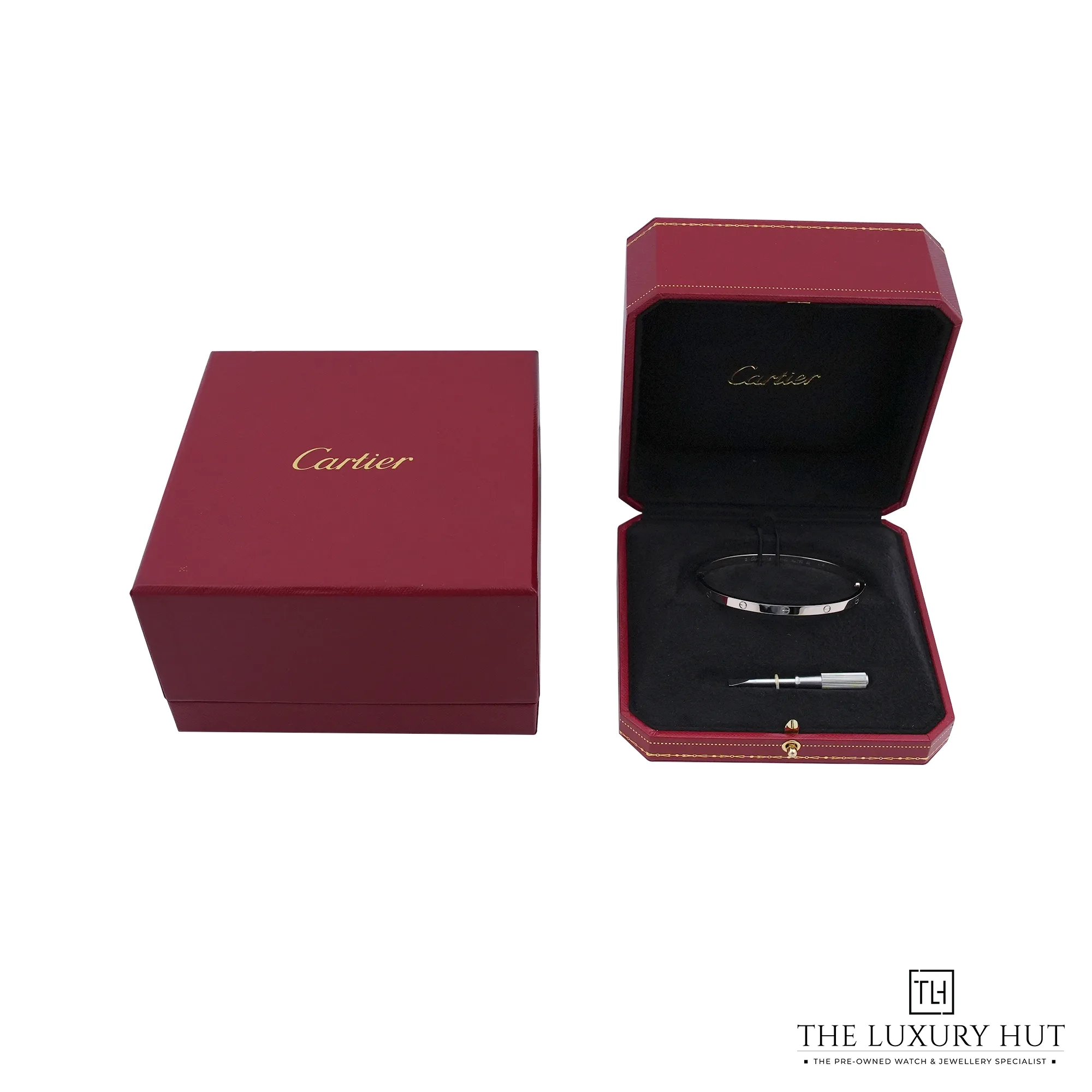 2026 10 75454595 e048 4e80 803e 040e9e2ea329Cartier 18ct White Gold LOVE Bangle Small 53362 e jpg webp