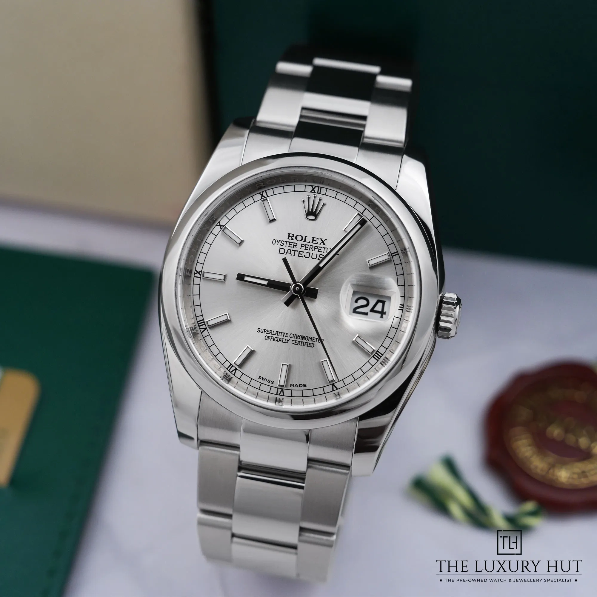2026 10 783bff87 d0f2 4b37 ae58 d2efac23bc33Rolex Datejust 36 Stainless Steel Silver Baton 53440 b jpg webp