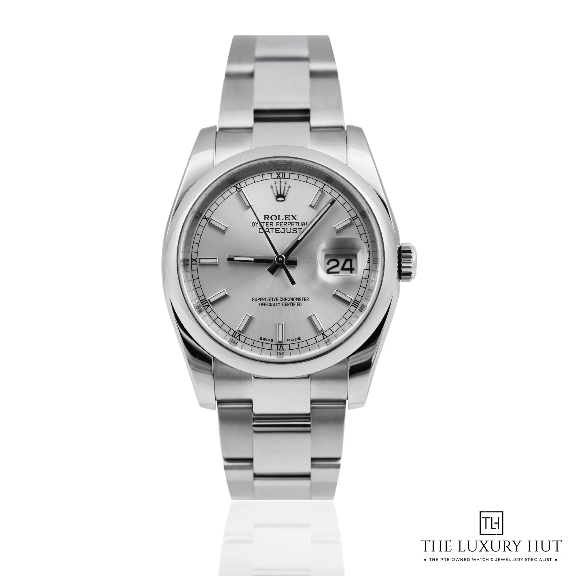 2026 10 7b2402fa 57ad 4437 959f 52010dda7f58Rolex Datejust 36 Stainless Steel Silver Baton 53440 a jpg webp