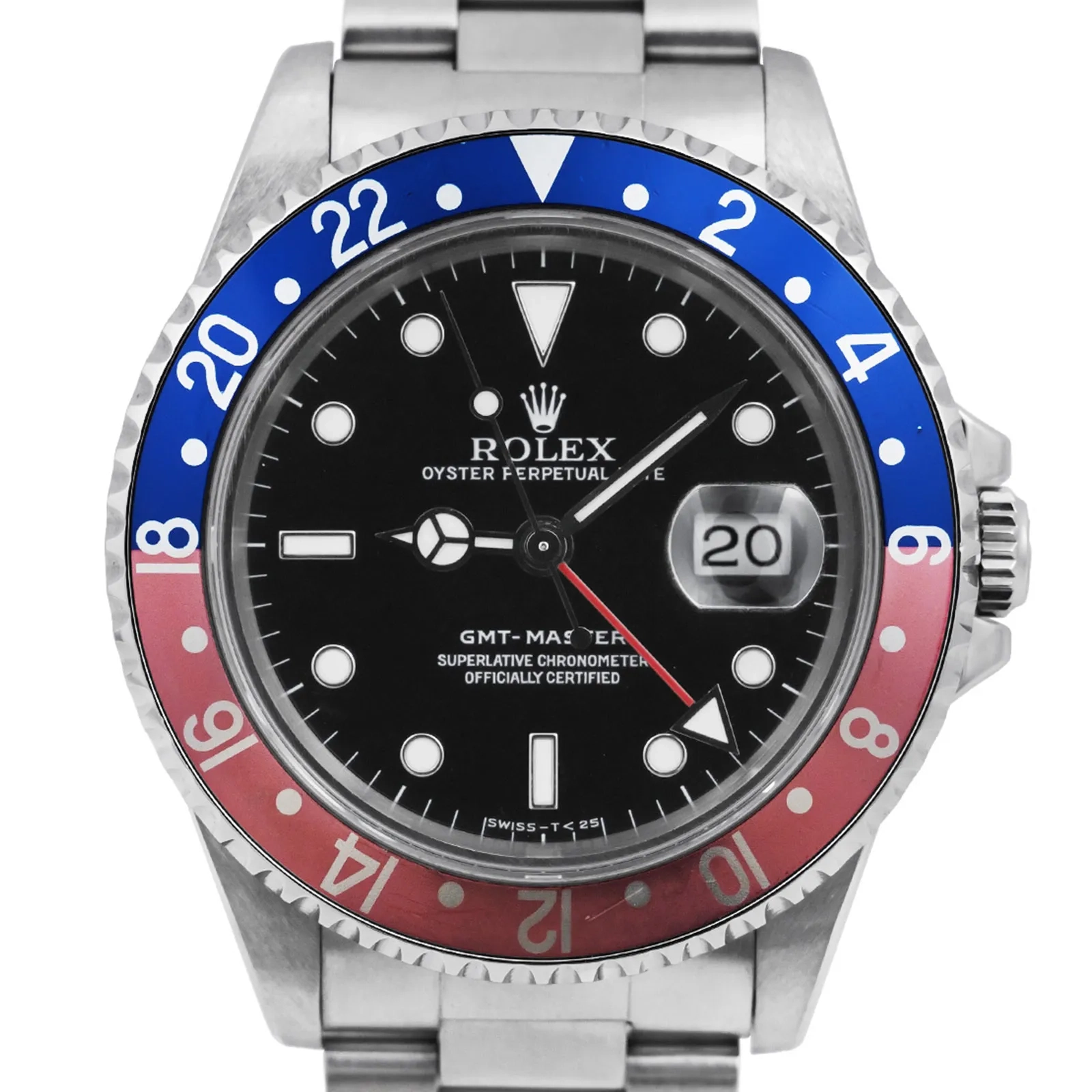 2026 10 8203e3fe b277 48ee 91a9 73c33a0ab841Rolex GMT Master Pepsi Steel Black Dial LB1014 cr jpg webp