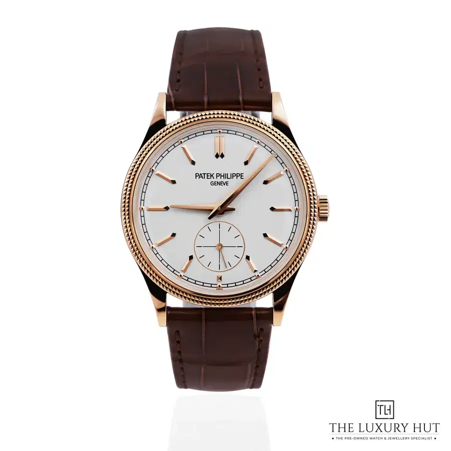 Patek Philippe Calatrava Rose Gold 39mm Silvery Grained 6119R 001