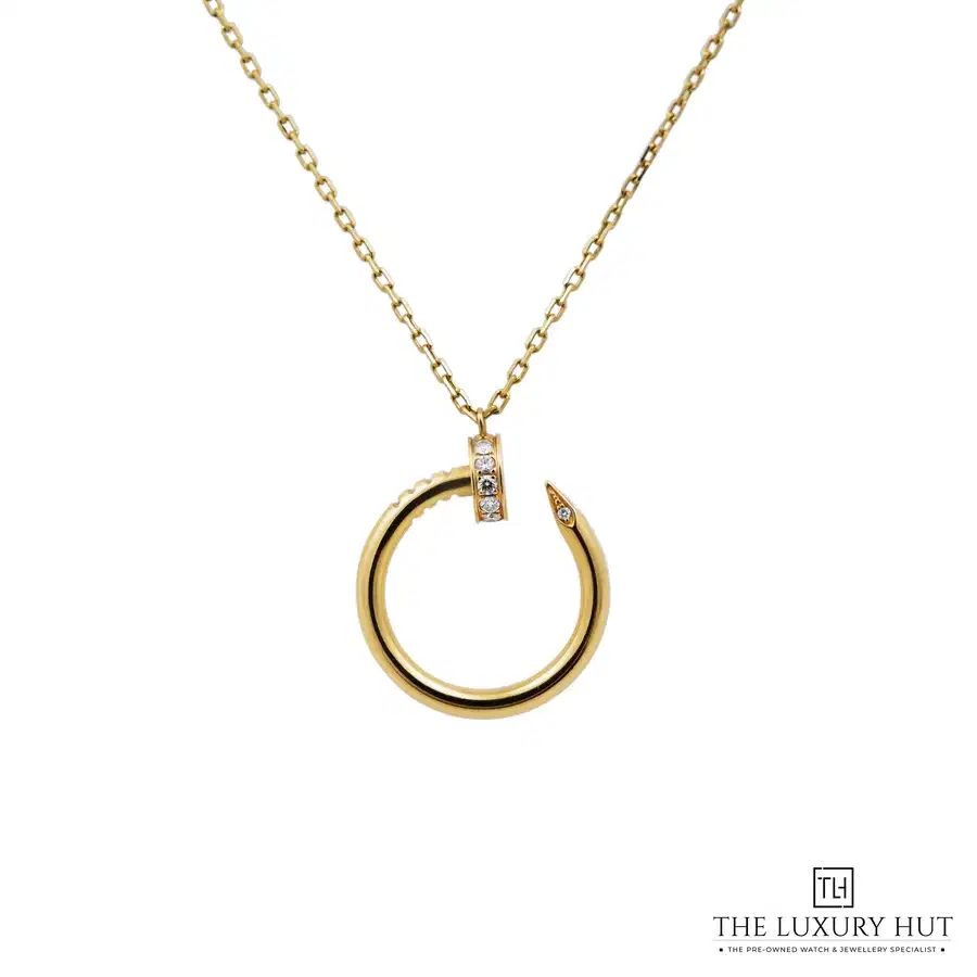 Cartier 18ct Yellow Gold Juste Un Clou Diamond Pendant