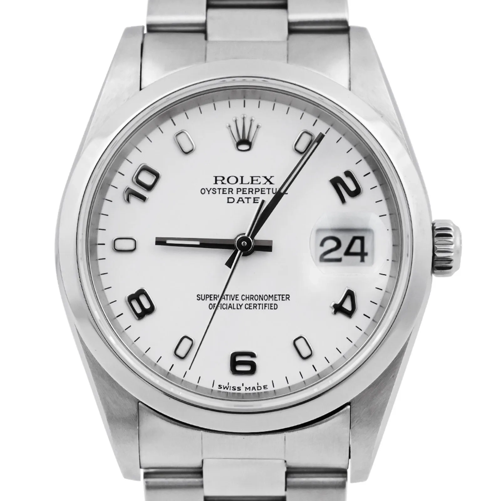 2026 10 950ed415 f10f 4dea ba31 771e60f3d7ddRolex Oyster Perpetual Date Steel 34mm White Dial LB1007 cr jpg webp