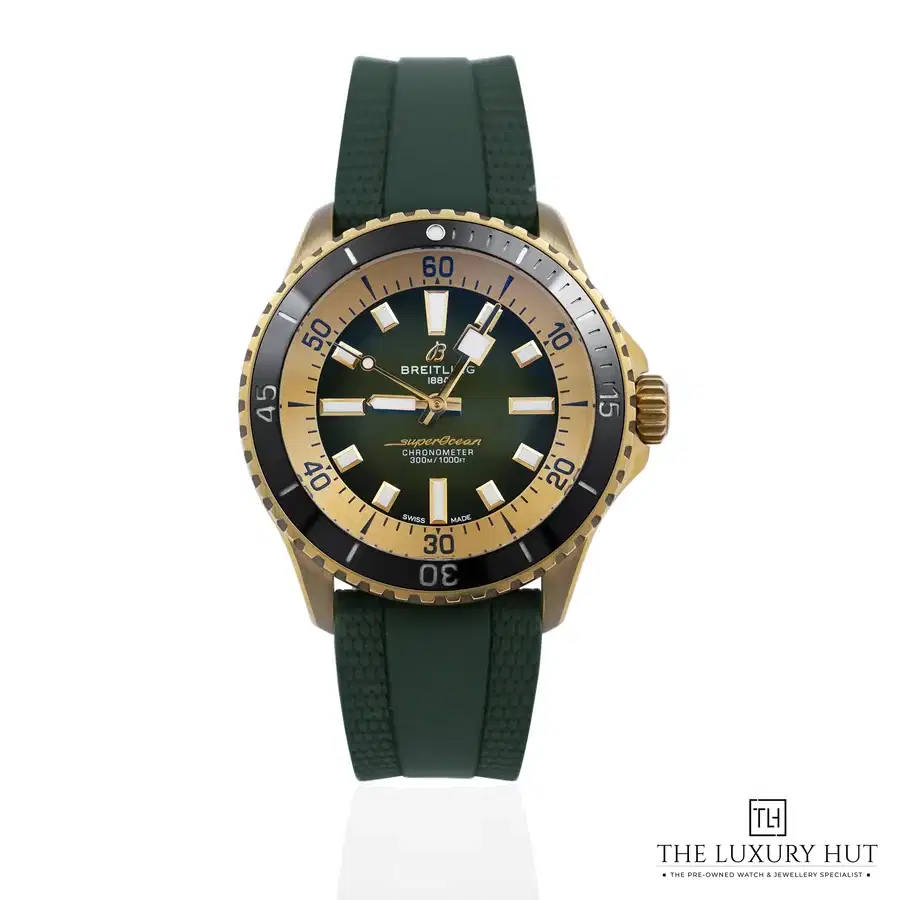 Breitling Superocean Bronze Green Dial N17375