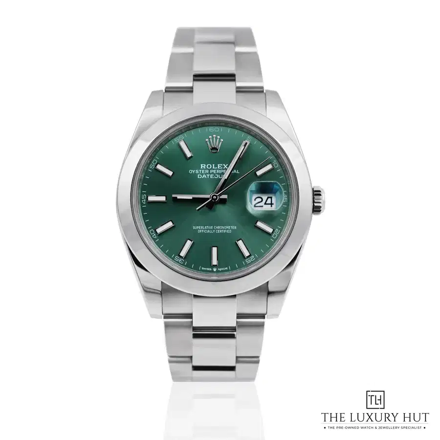 Rolex Datejust Steel 41 Mint Green 126300