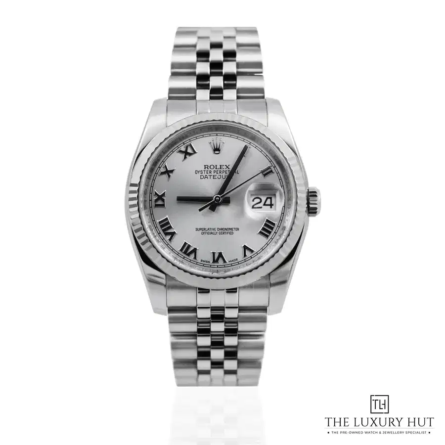 Rolex Datejust 36 Steel Gold Rhodium Roman Dial 116234