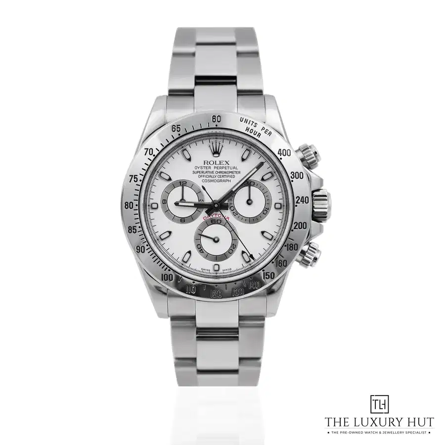 Rolex Cosmograph Daytona Steel White Dial 116520