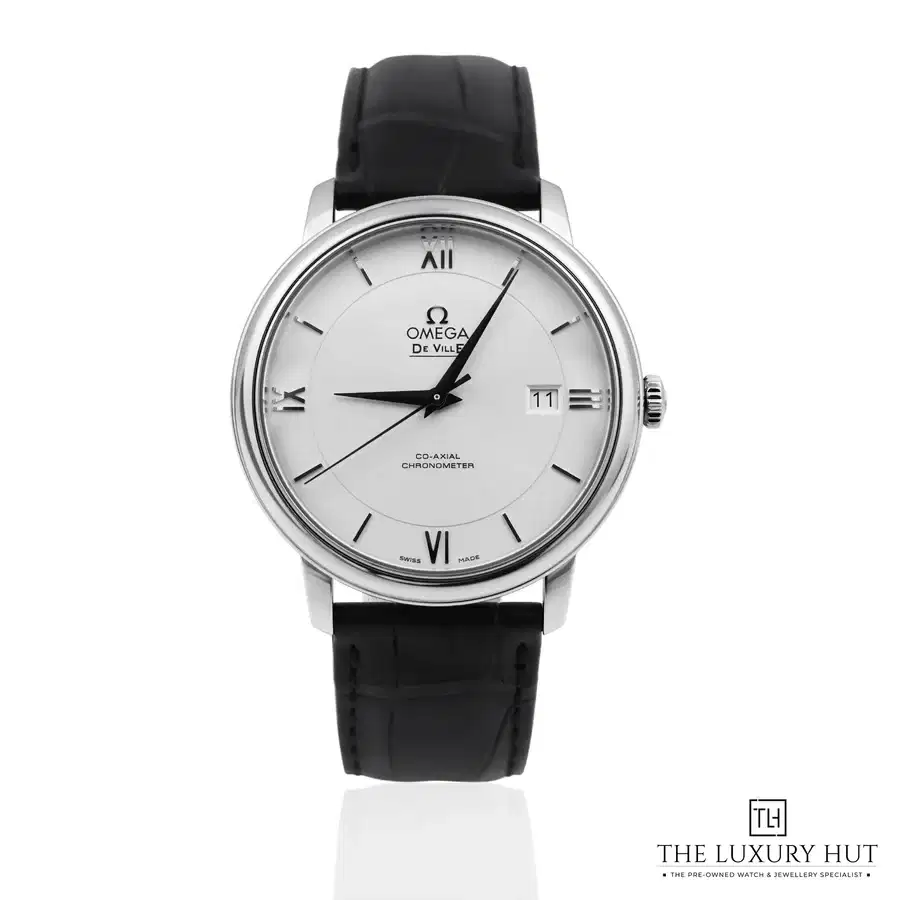 Omega De Ville Prestige Co Axial Steel Silver Dial