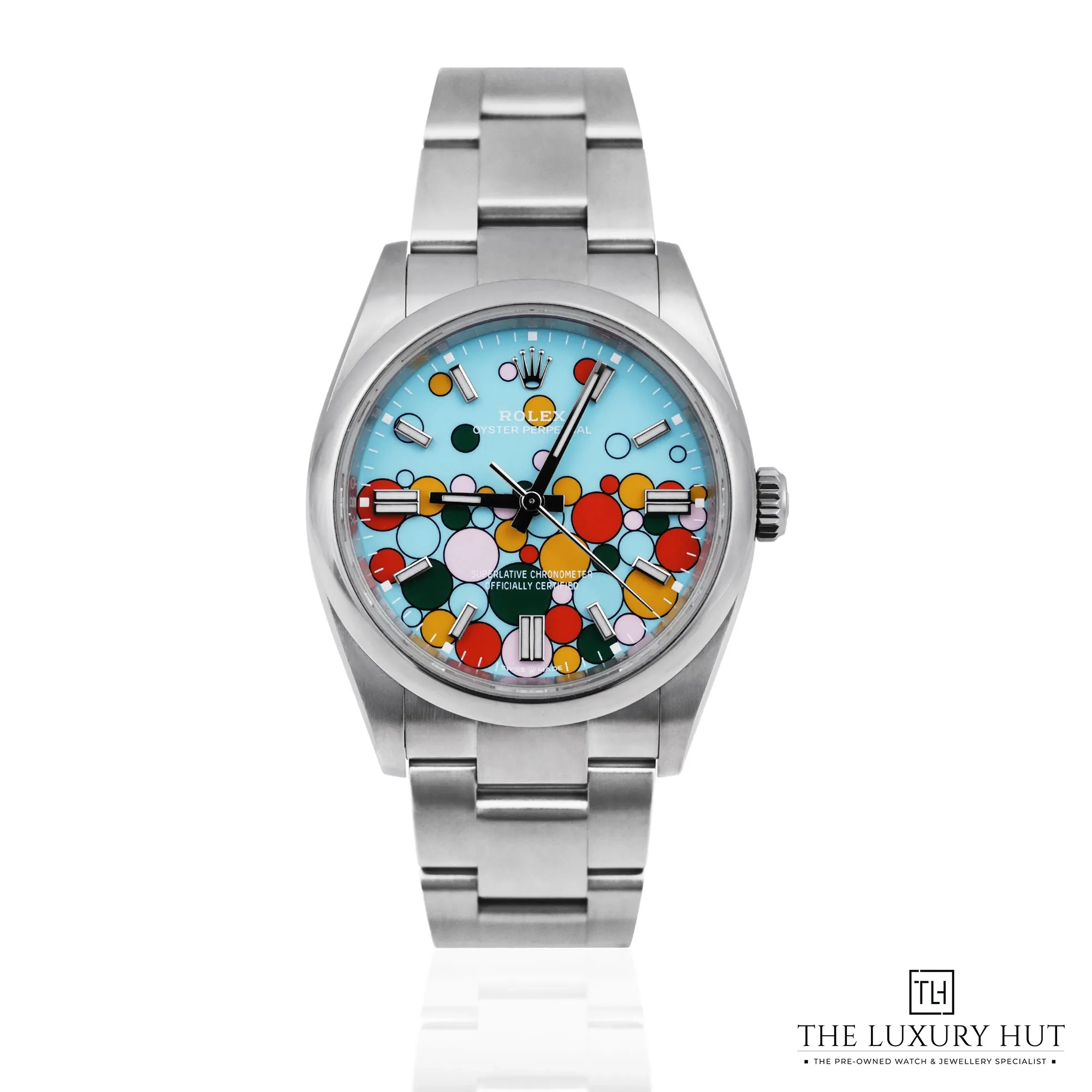 2026 10 b78b83fb b588 4395 8168 966427b56ee1Rolex Oyster Perpetual Turquoise Blue Celebration Dial 53358 a jpg webp