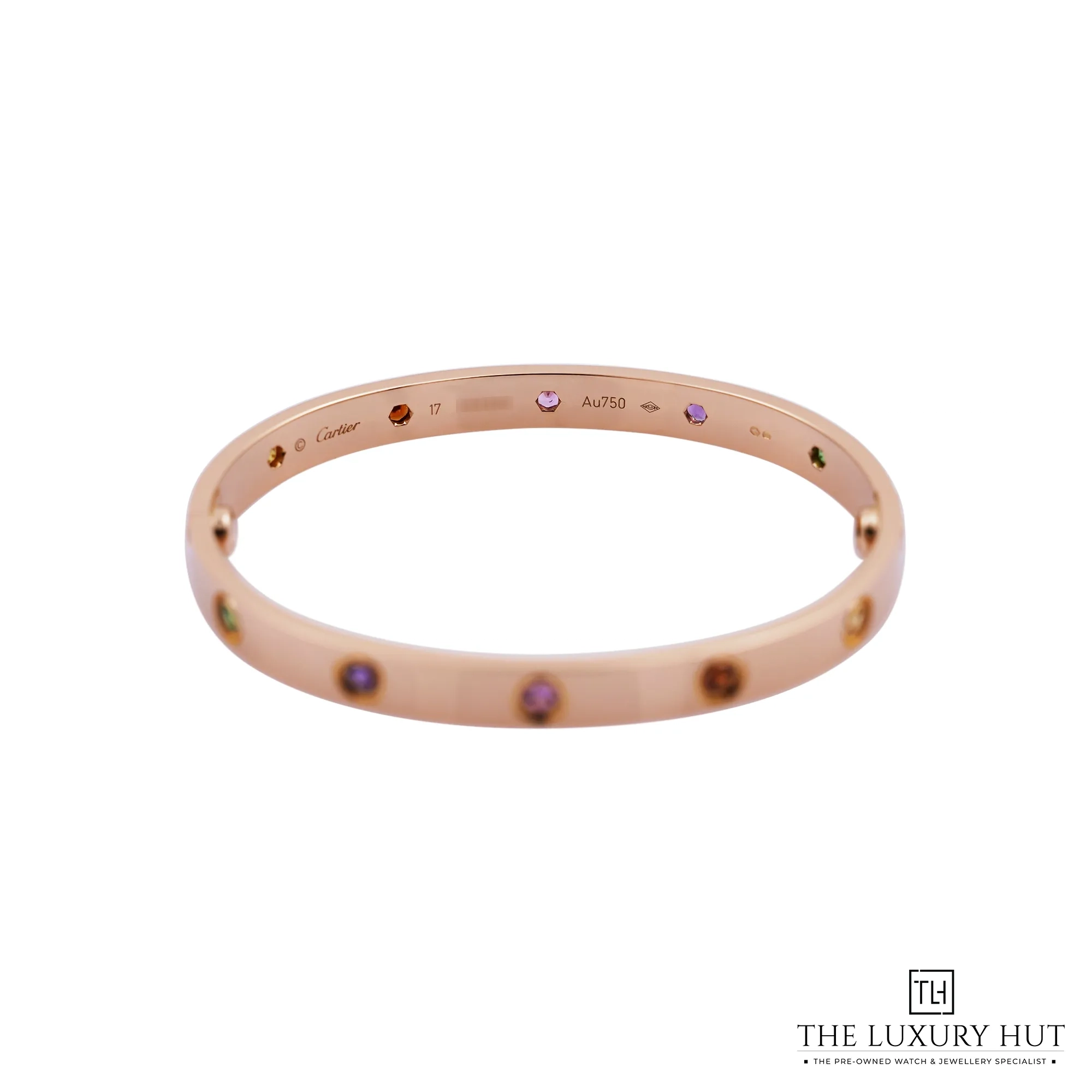 2026 10 bb1c1719 9242 4be7 833a b404ffee5d8cCartier 18ct Rose Gold Multi Gem LOVE Bracelet LB1062 b jpg webp