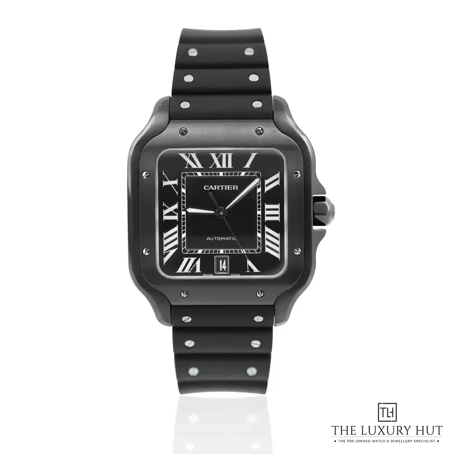 Cartier Santos De Cartier Large Steel And ADLC WSSA0039