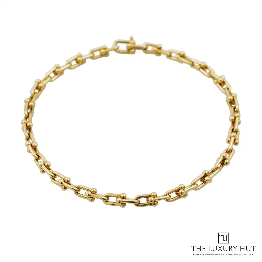 Tiffany Co Hardwear Medium Yellow Gold Link Necklace